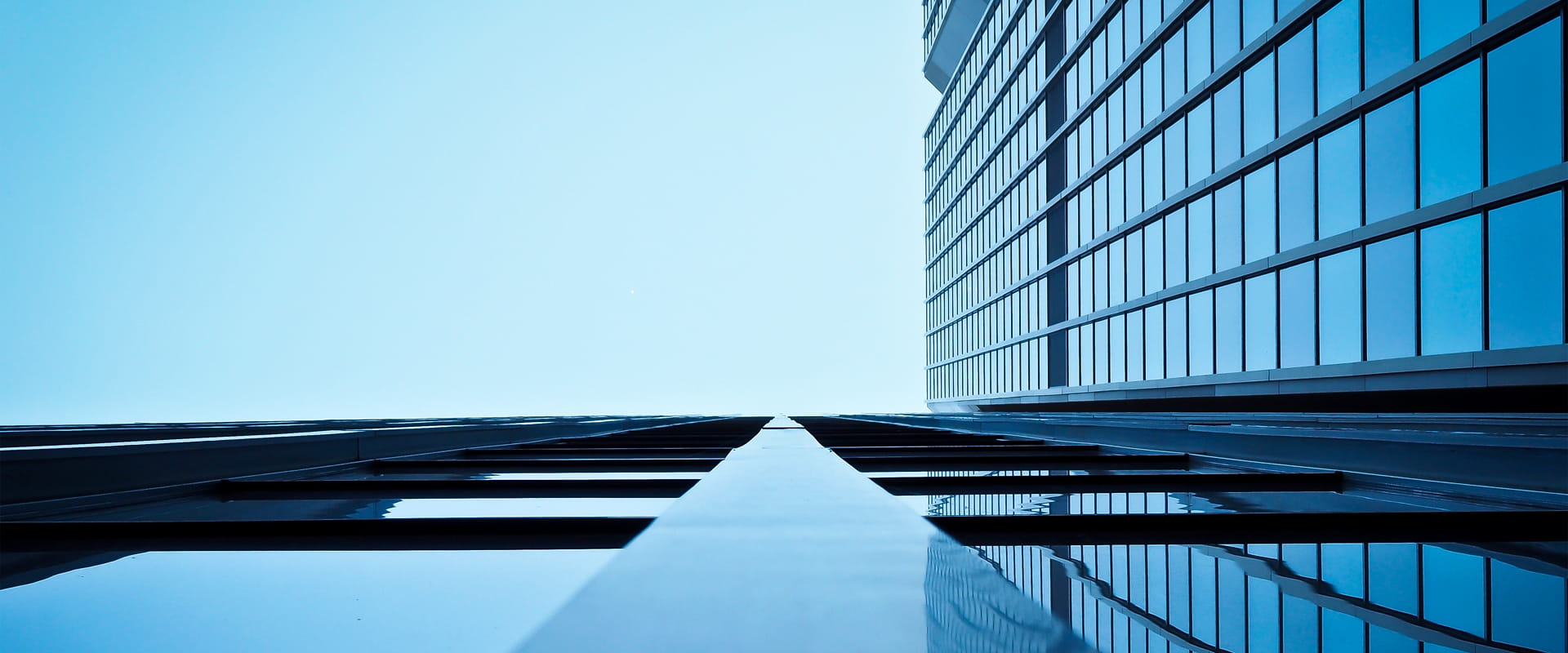 Glass facade