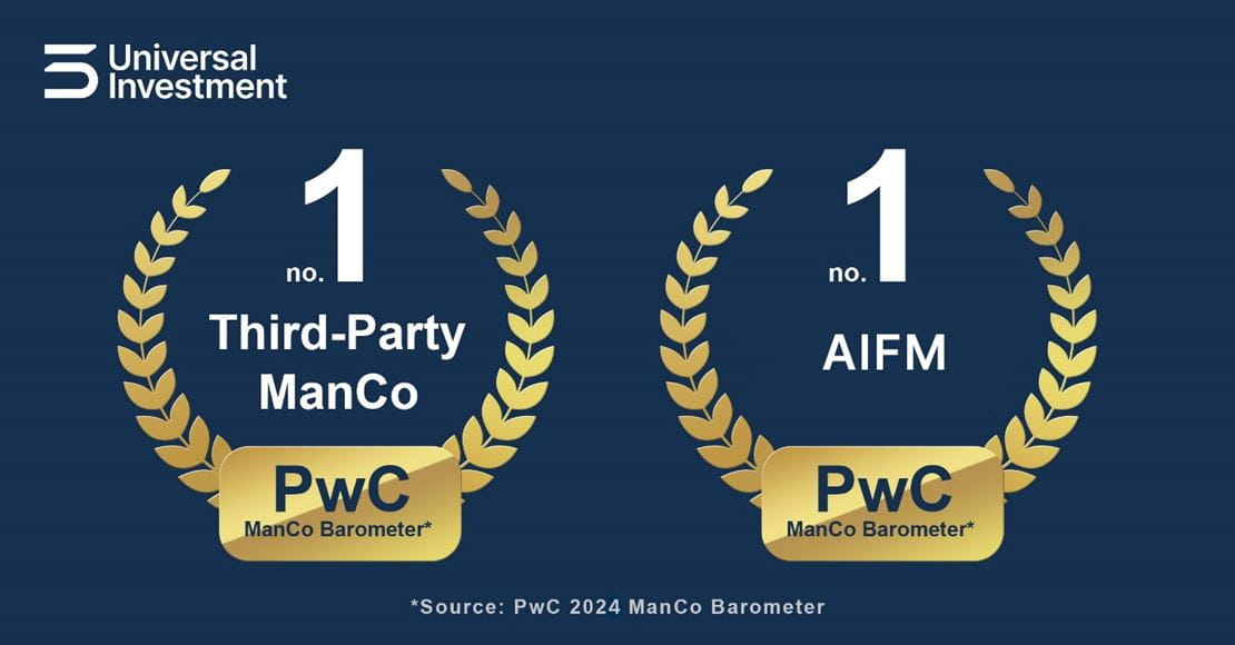 Universal Investment leading third party ManCo & AIFM in Luxembourg 2024 