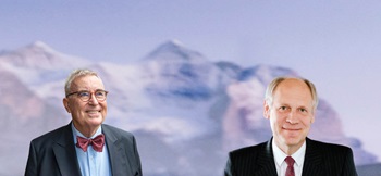 Walter Schmitz and Dr. Hendrik Leber